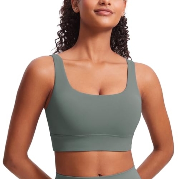 CRZ YOGA Butterluxe Women's U Back Sports Bra - Ultimate Comfort & Support