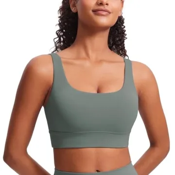 CRZ YOGA Butterluxe Women's U Back Sports Bra - Ultimate Comfort & Support