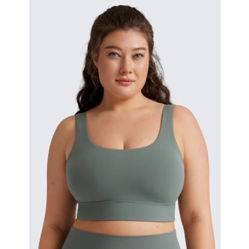 CRZ YOGA Butterluxe Women's U Back Sports Bra Comfort Support