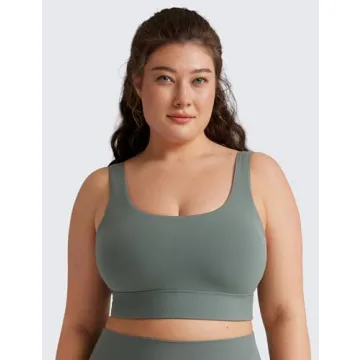 CRZ YOGA Butterluxe Women's U Back Sports Bra Comfort Support