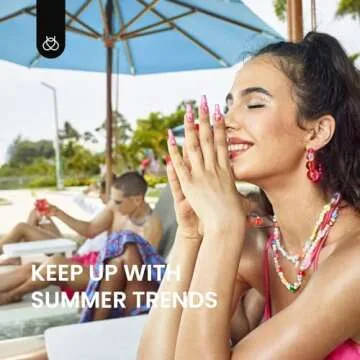 beetles Gel Polish 6 Colors Jelly Easter Gel Nail Polish Set Neon Nail Gel Kit Pink Blue Green Soak Off UV Led Light Translucent Orange Purple Gel Nail Art DIY Manicure Gifts for Girls Women