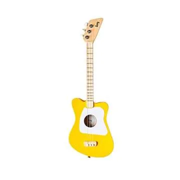 Loog Mini Acoustic kids Guitar for Beginners 3-strings Ages 3+ Learning app and lessons included
