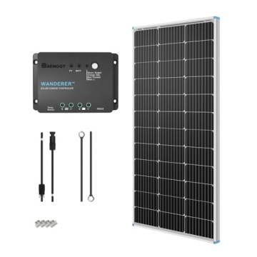 Renogy Solar Starter Kit for RV, Boat, and Off-Grid Use