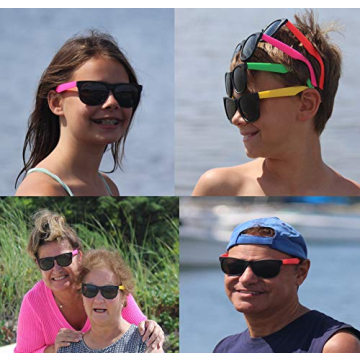 TheGag Neon Sunglasses Party Pack 48 Fun Colors for All