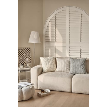 Cozy Decorative Knit Throw Pillow Cover for Home Decor