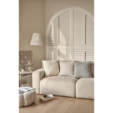 Cozy Decorative Knit Throw Pillow Cover for Home Decor