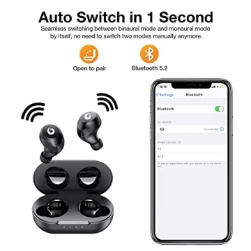 Hikapa X9 Wireless Earbuds Deep Bass Touch Control Waterproof