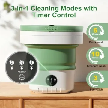 16L Space-Saving Portable Washing Machine for Small Loads