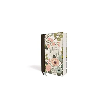 NIV Thinline Bible, Floral Cover, Comfort Print for Easy Reading