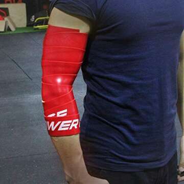 POWER GUIDANCE Muscle Floss Bands - Compression Bands - Mobility & Recovery Bands - for Improving Movement, Increasing Circulation & Reducing Soreness