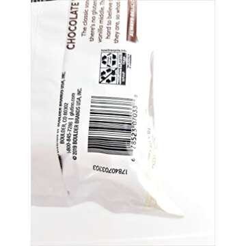 Glutino Gluten Free Chocolate Vanilla Cream Cookies 10.5 OZ