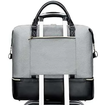 CAMTOP Weekender Bag with Laptop Compartment for Travel