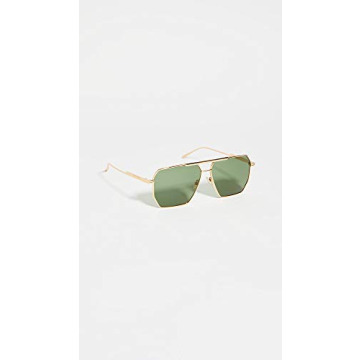 Bottega Veneta Women's Geometric Navigator Sunglasses