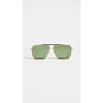 Bottega Veneta Women's Geometric Navigator Sunglasses