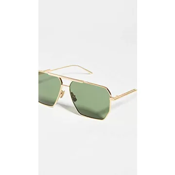 Bottega Veneta Women's Geometric Navigator Sunglasses