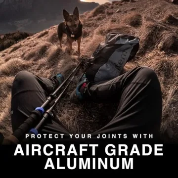 Montem Ultra Strong Trekking Poles Lightweight Durable Adjustable