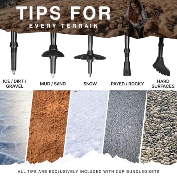 Montem Ultra Strong Trekking Poles Lightweight Durable Adjustable