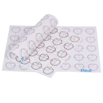 Silicone Baking Mat for Macarons - 2pcs Non-Stick Liner