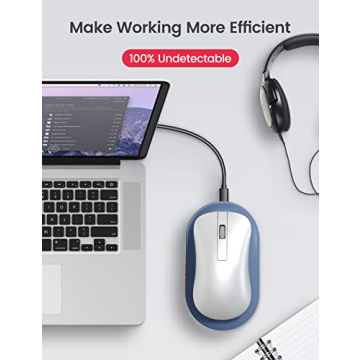 Vaydeer Ultra Slim Mouse Mover for Automation