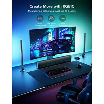 Govee RGBIC Gaming Light Bars H6047 Smart LED Lights