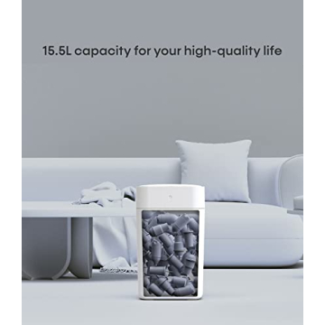 TOWNEW T1S Smart Trash Can with Self-Sealing Technology