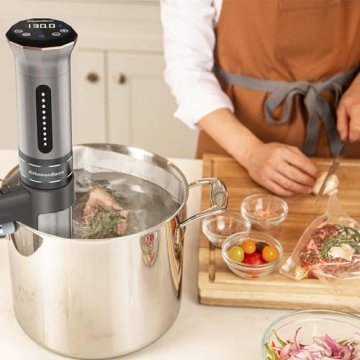 KitchenBoss Sous Vide Cooker: Quiet 1100 Watt Immersion Circulator