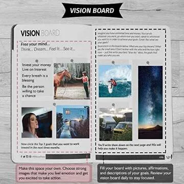 90 Day Goal Planner - Boosts Productivity & Success