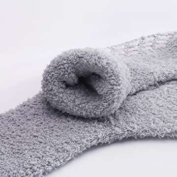 Breslatte Non-Slip Hospital Socks with Grips for Women