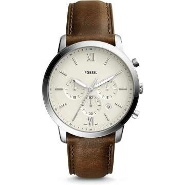 Fossil Men's Neutra Steel Quartz Chronograph Watch