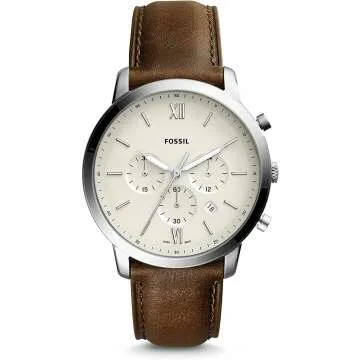 Fossil Men's Neutra Steel Quartz Chronograph Watch