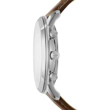 Fossil Men's Neutra Steel Quartz Chronograph Watch