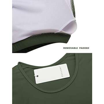 Ekouaer Vintage Swimwear for Women - Stylish Swimming Suits