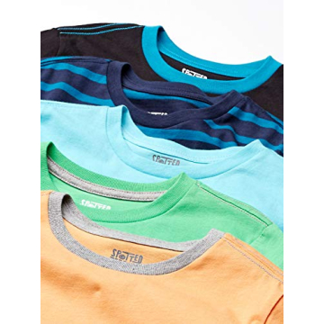 Boys' Short-Sleeve T-Shirts Pack of 5 Fun Designs