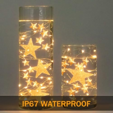 Onforu 16 Pack Waterproof Fairy Lights for Decoration