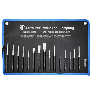 Astro Pneumatic 16-Piece Punch and Chisel Set for Mechanics