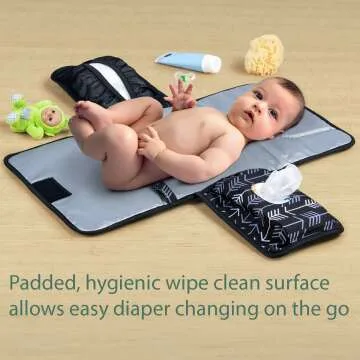 Portable Waterproof Infant Changing Mat for Easy Travel