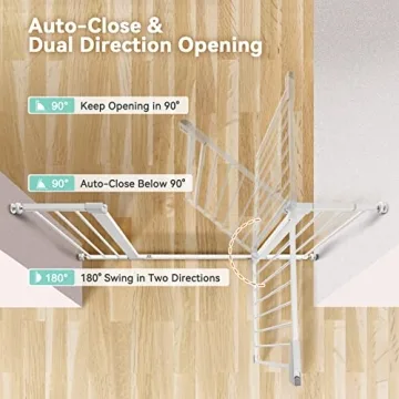 COMOMY 36" Extra Tall Baby Gate for Safety at Home