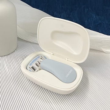 Colorlamb Portable Women's Travel Razor Set with Replacement Blades
