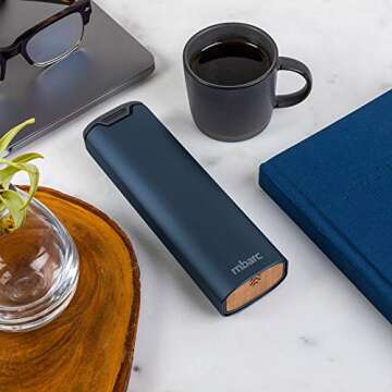 HigherHuman Stylish Weekly Pill Organizer for Supplements