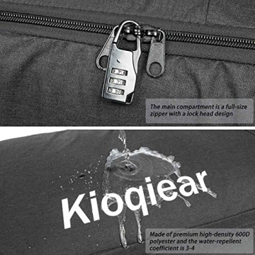 Kioqiear Snowboard and Boot Bag Combo for Ultimate Protection