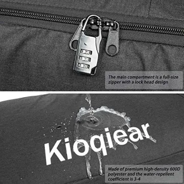 Kioqiear Snowboard and Boot Bag Combo for Ultimate Protection