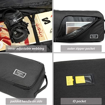 Kioqiear Snowboard and Boot Bag Combo for Ultimate Protection