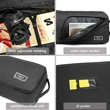Kioqiear Snowboard and Boot Bag Combo for Ultimate Protection