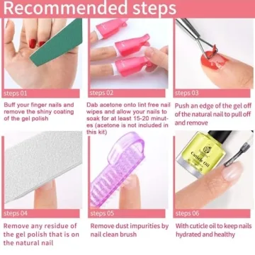 Beetles Gel Polish Remover Kit - Salon Quality At Home