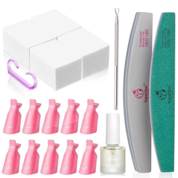Beetles Gel Polish Remover Kit - Salon Quality At Home