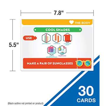 Carson Dellosa Stem Challenge, Jr. Learning Card Kit, 30 Hands-On Activities for Preschool Learning,...