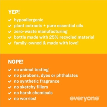 Everyone 3-in-1 Kids Soap with Orange Squeeze Scent