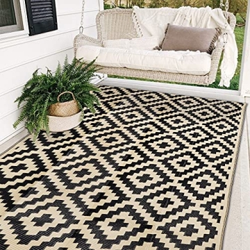 SAND MINE Reversible Mats: Stylish Outdoor & Indoor Rug