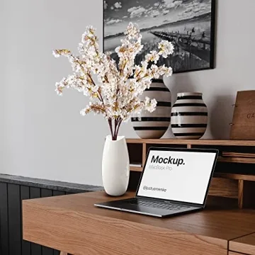 Artificial Cherry Blossom Branches for Home Decor