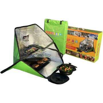 Deluxe Solar Oven Portable Cooking Kit with Accessories